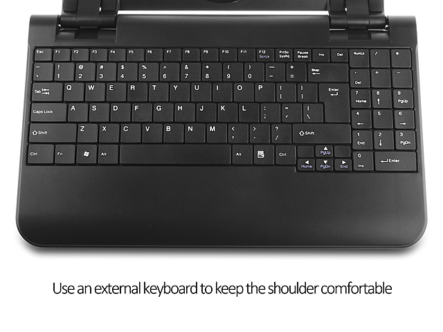 USB Notebook Cooling Stand with Keyboard