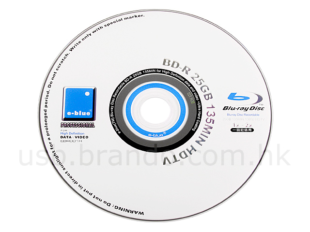 E-Blue 25G 2X Blu-Ray (BD-R) Disc