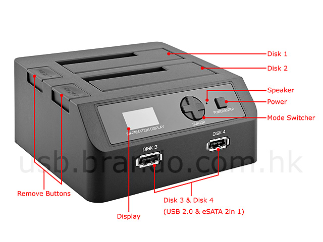 Century CRF25/35PRO HDD Duplicator Dock