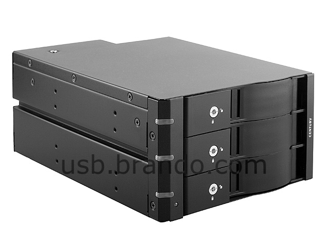 Triple 3.5" SATA/SAS HDD Rack