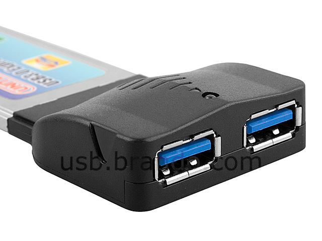 UNITEK 2 Port USB 3.0 ExpressCard/34mm