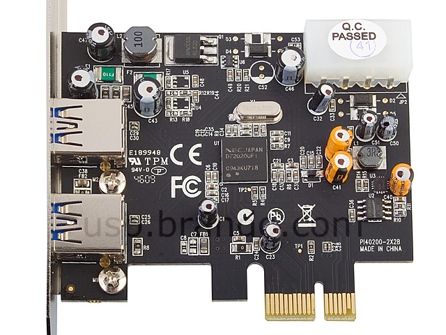 UNITEK 2 Port USB 3.0 PCI Express Card