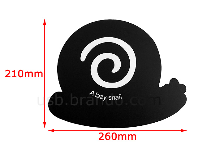 Lazy Snail Mouse Pad