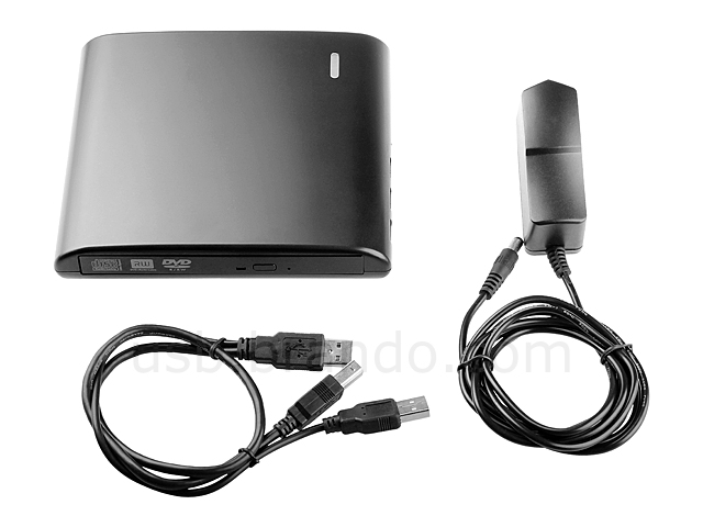 USB Portable DVD/CD Writer and HDD All-In-One Combo