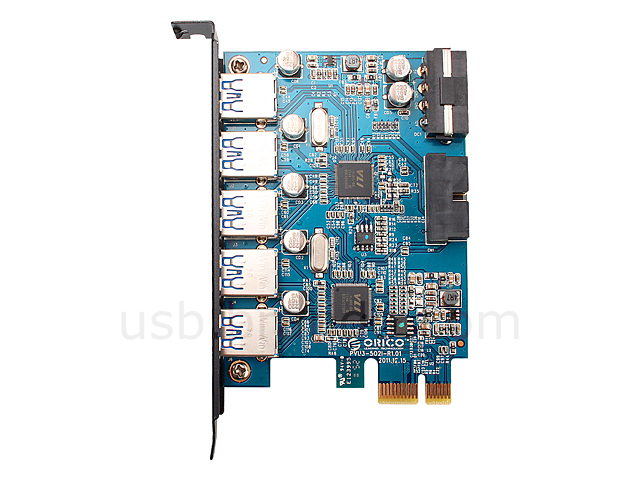 ORICO 5-Port USB 3.0 PCI Express Card with 20-Pin Header