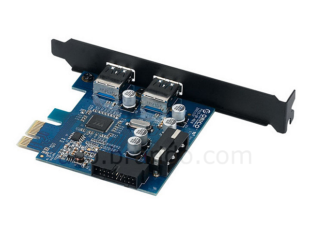 ORICO 2-Port USB 3.0 PCI Express Card with 20-Pin Header