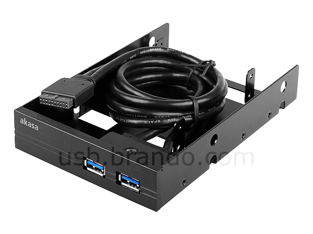 2.5" SSD & HDD Adapter with 2-Port USB 3.0 Port