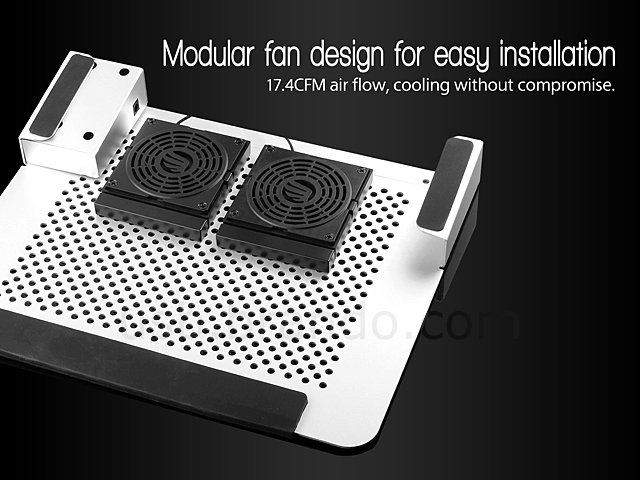 USB Notebook Cooling Pad with USB 3.0 3-Port Hub