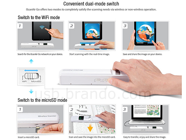 Mustek iScanAir Go Wireless Scanner