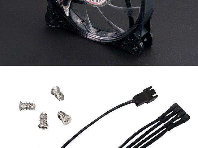 Vegas X7 12cm RGB LED Cooling Fan