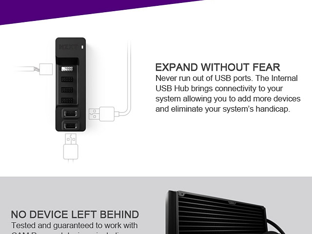 NZXT Internal USB Hub Controller