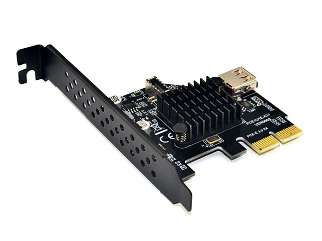 USB 3.1 Front Type-E Expansion Card USB 3.0 PCIe x 2 Adapter