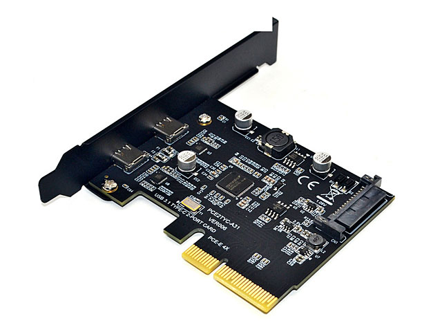 2-Port Type-C PCI-E Expansion Card
