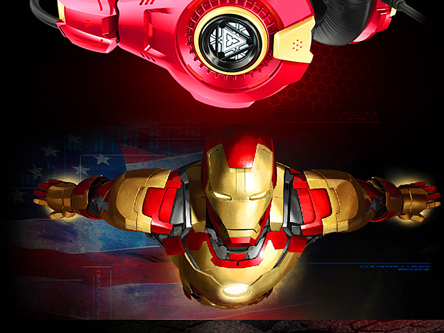 E-BLUE MARVEL IRON MAN 3 Edition ARMOR Collection Professional Hi-Fi Headset