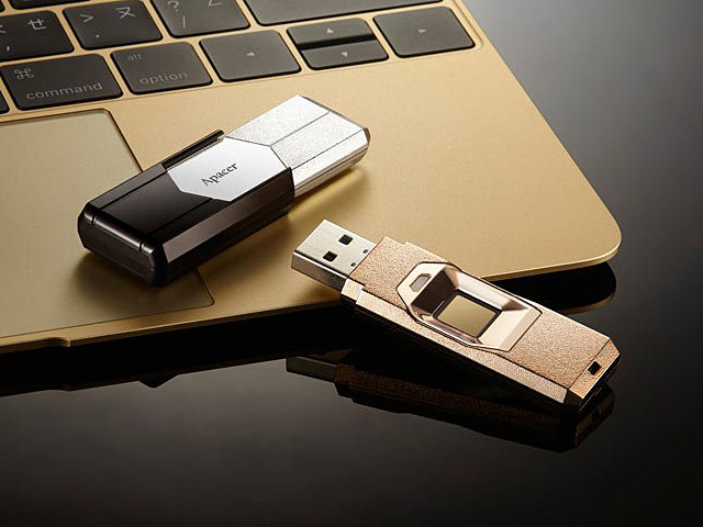 Apacer AH650 USB 3.0 Fingerprint Flash Drive