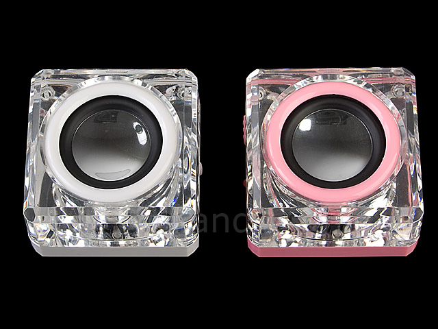 USB Mini Cube Illuminated MP3 Player