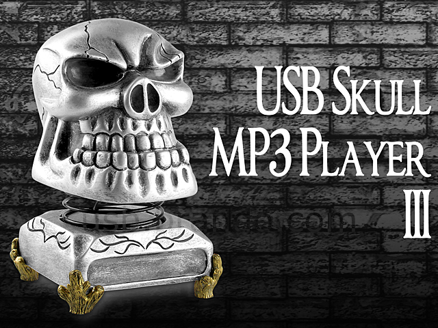 USB Skull MP3 Player III