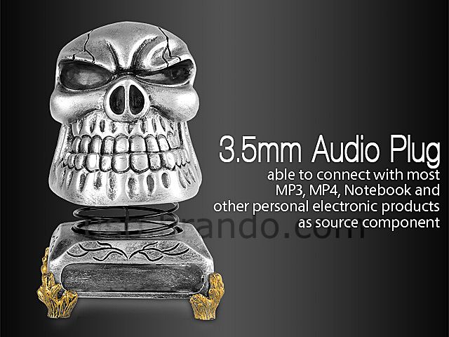 USB Skull MP3 Player III