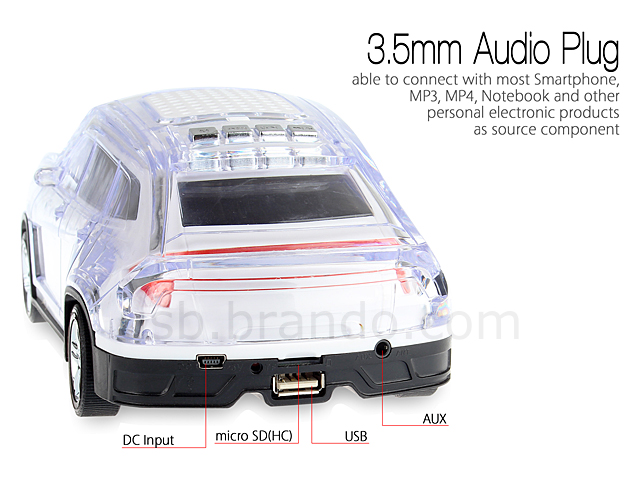 USB Racing Car MP3 Player