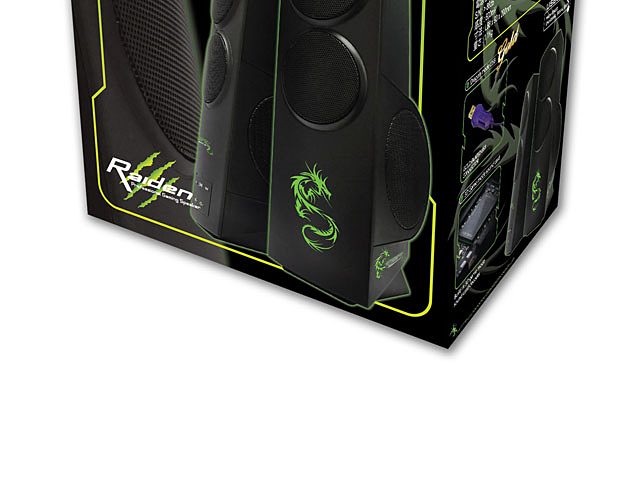 Dragon War SP-015G Raiden Gaming Speaker