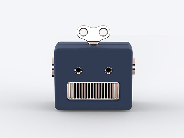 Mini Robot Bluetooth Speaker