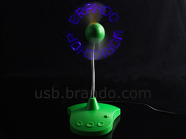 USB LED Message Fan