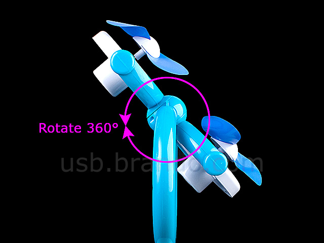 USB Rota-Rota Dual Fan