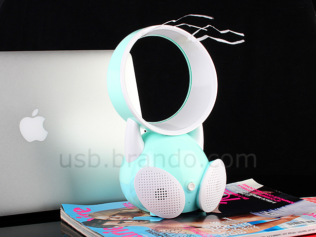 USB Happy Kid Fan with Speaker