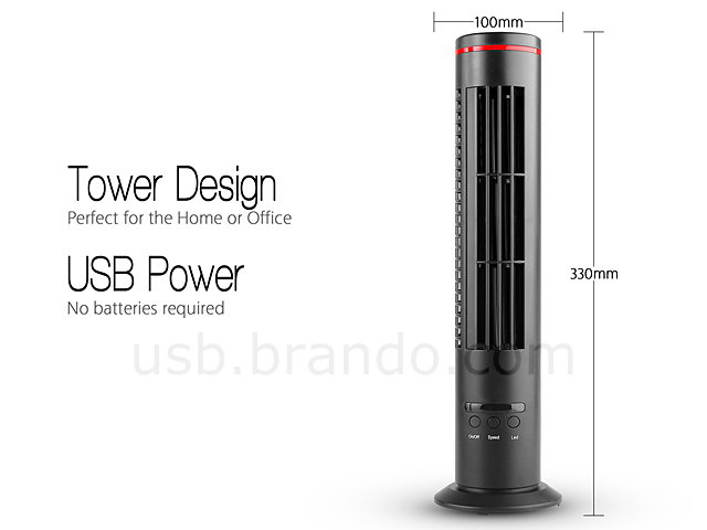 USB Tower Fan