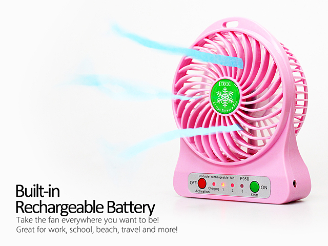 Mini Portable USB Rechargeable Fan