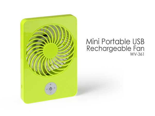 Mini Portable USB Rechargeable Fan WV-361