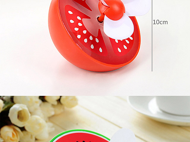 USB Fruit Rechargeable Fan