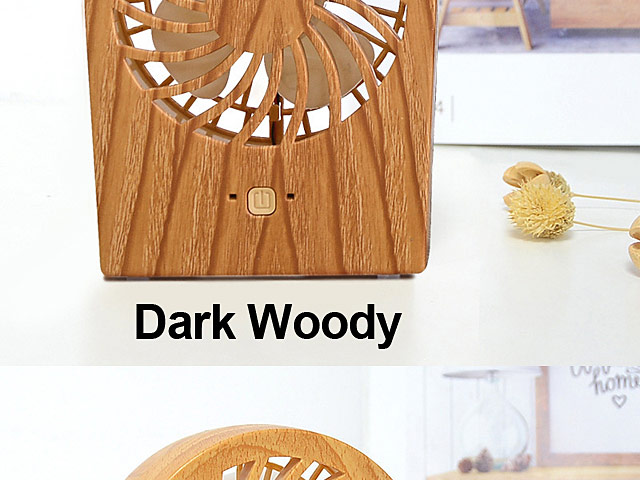 Mini Woody USB Fan