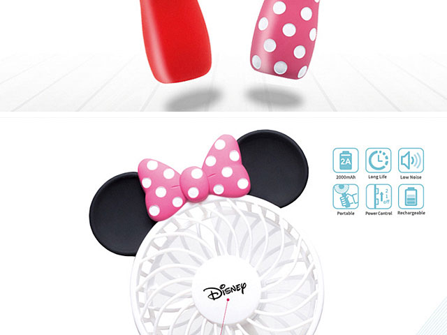 Mickey Minnie Portable USB Fan