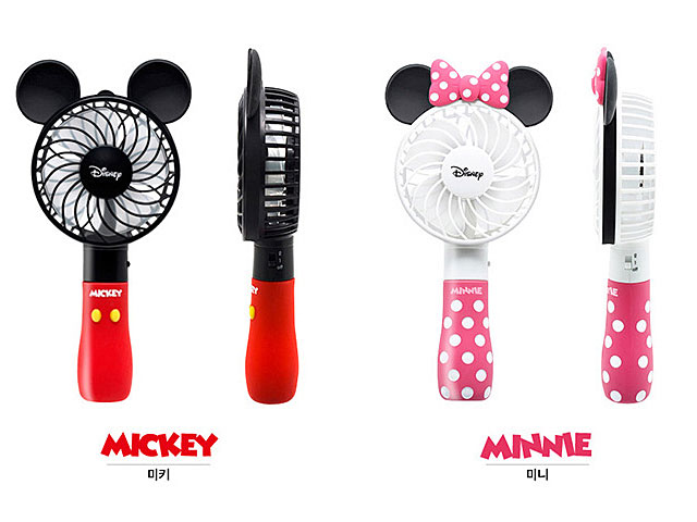 Mickey Minnie Portable USB Fan