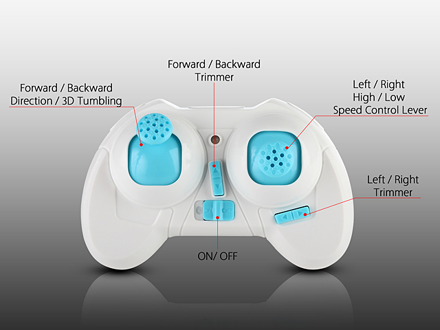 Cheerson CX-10 2.4GHz Mini Quadcopter Flying UFO Saucer