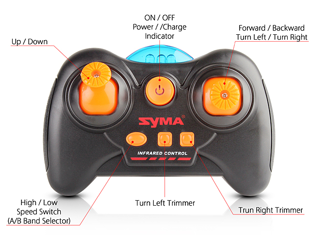 Syma S5 3 Channel IR Mini Helicopter