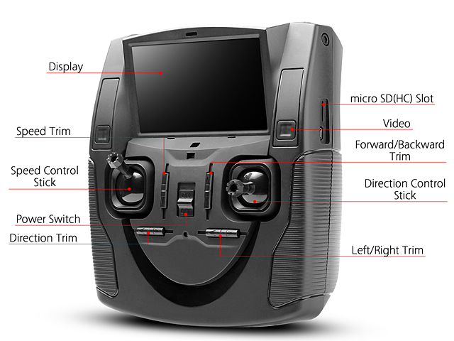 Hubsan H107D FPV X4 5.8G 4CH 6 Axis RC Quadcopter