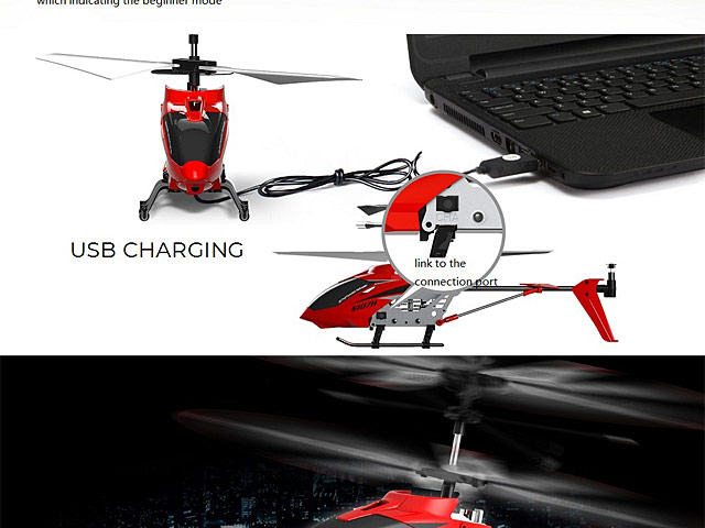 Syma S107H 2.4GHz 3CH RC Helicopter Alloy Copter