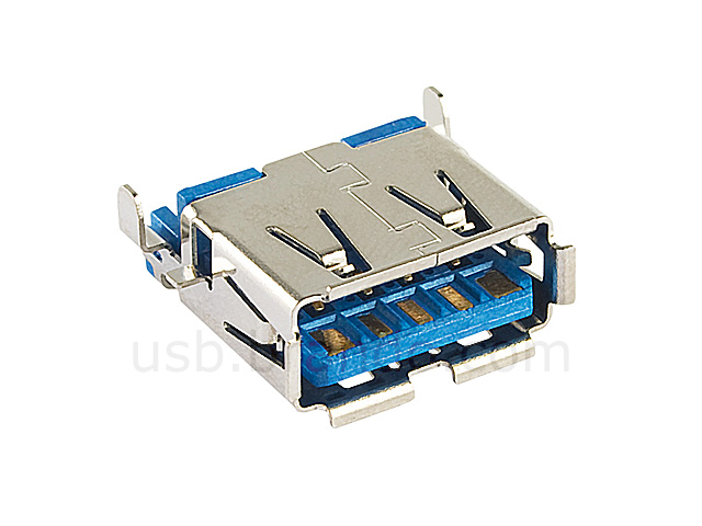 USB 3.0 A Type A Female SMT Connector