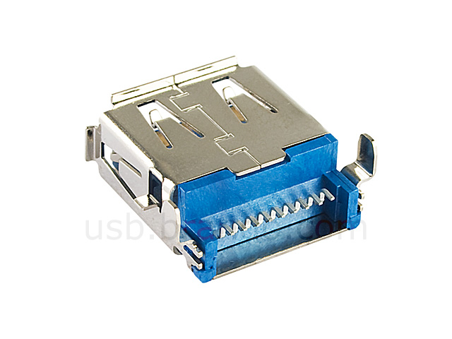 USB 3.0 A Type A Female SMT Connector