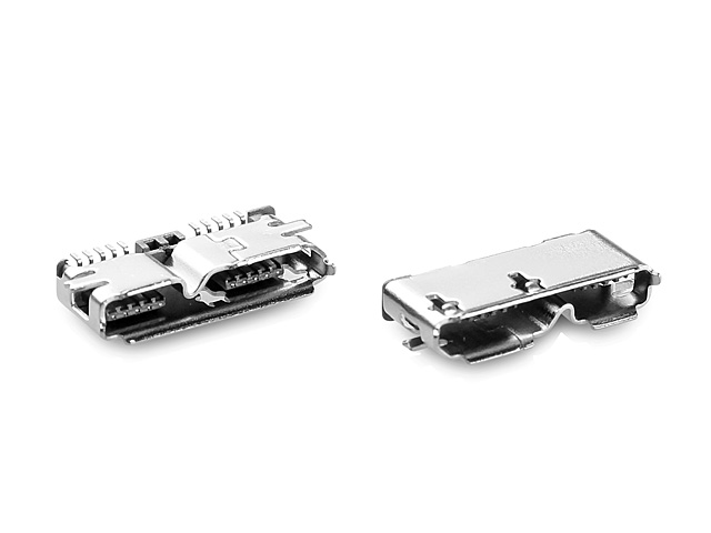 USB 3.0 Micro B Female SMT Connector