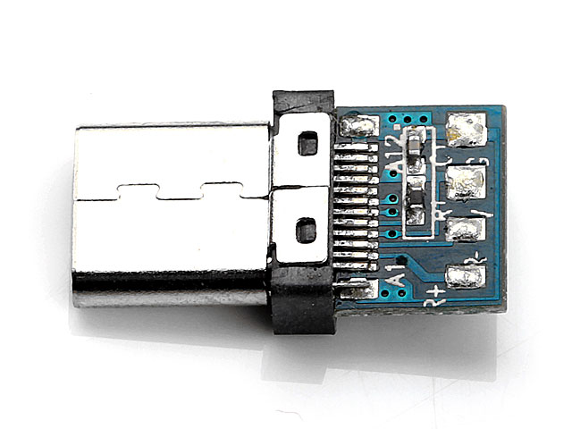 USB 3.1 Type C Male SMT+PCB Connector (3.0 version)