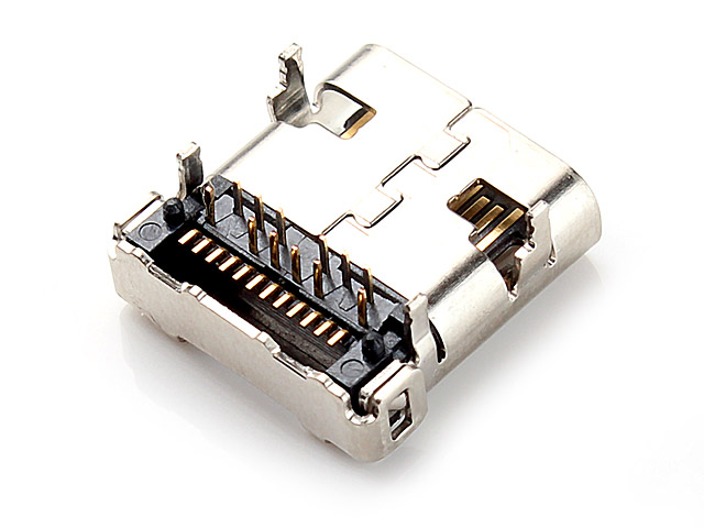 USB 3.1 Type C Female SMD Connector Four Pins