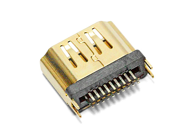 HDMI Female SMT DIP Connector