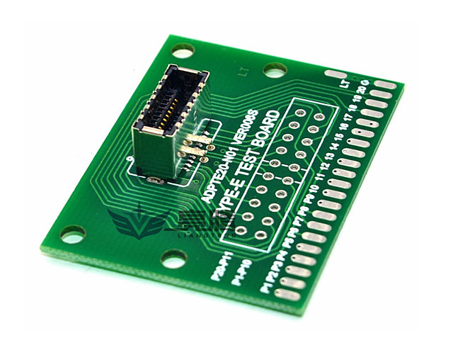 Type-E Test Female + PCB Board