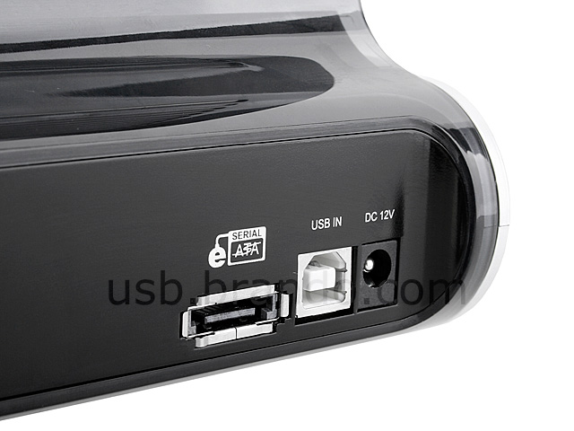 Dual SATA HDD Multi-Function Dock with OTB + Wireless Adapter (USB + eSATA)