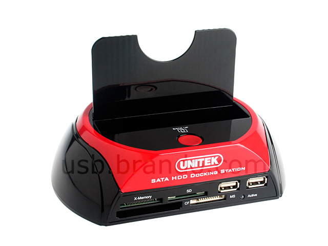 SATA HDD Multi-Function Dock with One Touch Backup (USB + eSATA) (Y-1040CN)