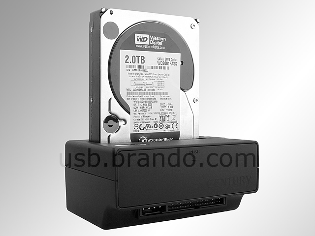 USB SATA/IDE HDD Dock (USB + eSATA)