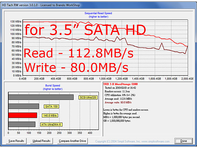 USB 3.0 SATA HDD Dock